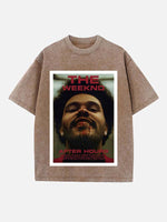 The Weeknd Print Round Neck T-shirt