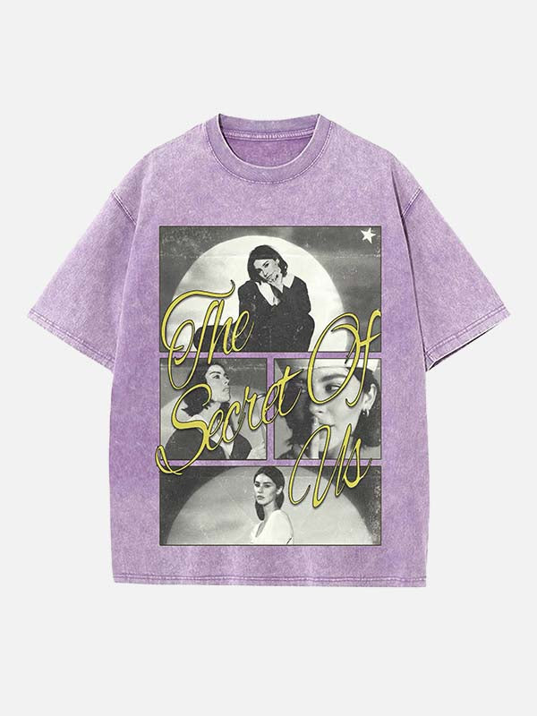 Gracie Abrams Print Round Neck T-shirt