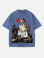 Coldplay Print Round Neck T-shirt