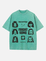 KATSEYE Print Round Neck T-shirt