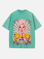 Katy Perry Print Round Neck T-shirt