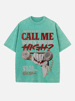 Arctic Monkeys Print Round Neck T-shirt