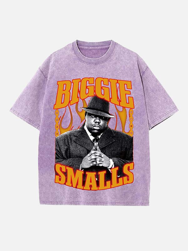 The Notorious B.I.G. Print Round Neck T-shirt