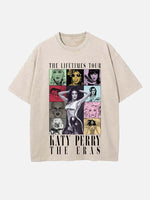 Katy Perry Print Round Neck T-shirt