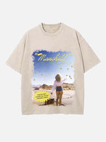 Sabrina Carpenter Print Round Neck T-shirt