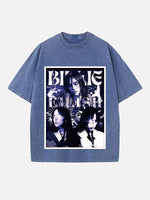 Billie Eilish Print Round Neck T-shirt