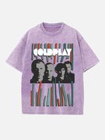 Coldplay Print Round Neck T-shirt