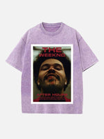 The Weeknd Print Round Neck T-shirt
