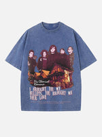 My Chemical Romance Print Round Neck T-shirt