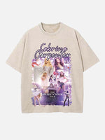Sabrina Carpenter Print Round Neck T-shirt