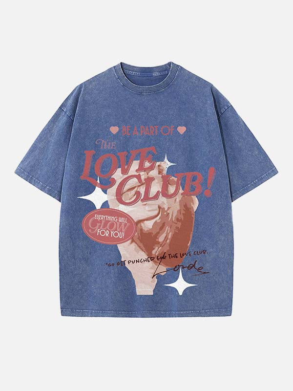 Lorde Print Round Neck T-shirt