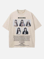 ILLIT Print Round Neck T-shirt