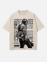 Ed Sheeran Print Round Neck T-shirt