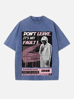 Tyler, The Creator Print Round Neck T-shirt