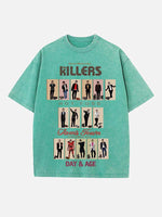 The Killers Print Round Neck T-shirt