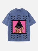 Cardi B Print Round Neck T-shirt