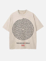 The Goo Goo Dolls Print Round Neck T-shirt