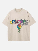 J Balvin Print Round Neck T-shirt