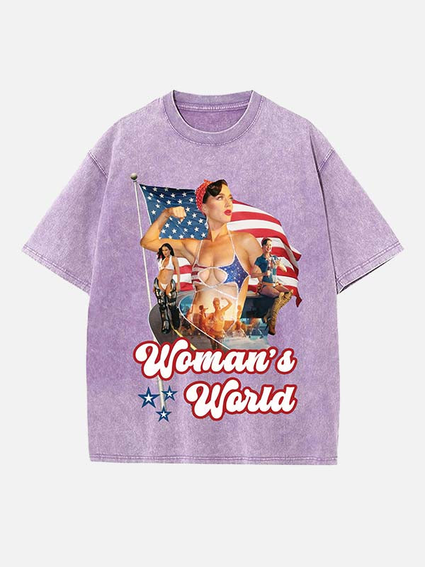 Katy Perry Print Round Neck T-shirt