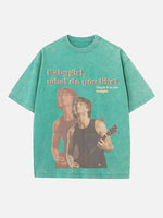 Djo Print Round Neck T-shirt