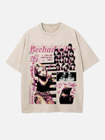 Beabadoobee Print Round Neck T-shirt