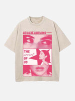 Gracie Abrams Print Round Neck T-shirt