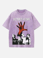 System of a Down Print Round Neck T-shirt