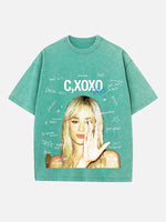 Camila Cabello Print Round Neck T-shirt
