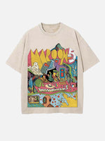 Maroon 5 Print Round Neck T-shirt