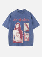 Olivia Rodrigo Print Round Neck T-shirt