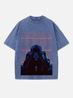 The Weeknd Print Round Neck T-shirt