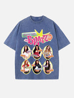 KATSEYE Print Round Neck T-shirt