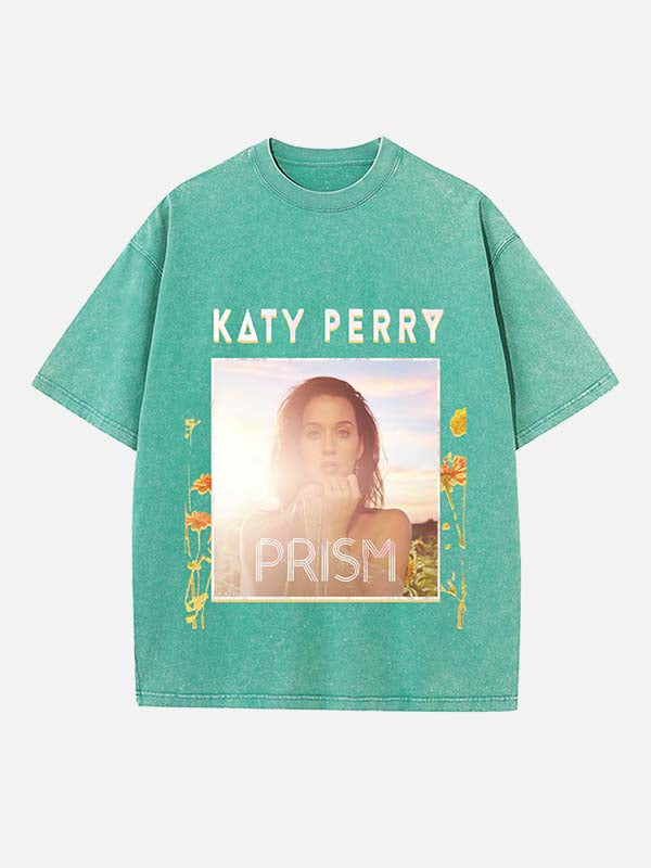 Katy Perry Print Round Neck T-shirt
