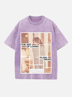 Olivia Dean Print Round Neck T-shirt