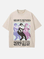 Shawn Mendes Print Round Neck T-shirt