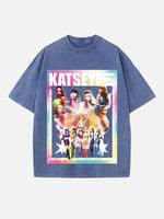 KATSEYE Print Round Neck T-shirt