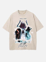 Madison Beer Print Round Neck T-shirt