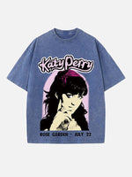 Katy Perry Print Round Neck T-shirt