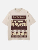 The Beatles Print Round Neck T-shirt