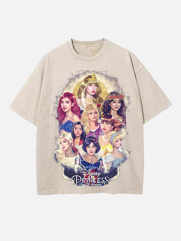 TWICE Print Round Neck T-shirt