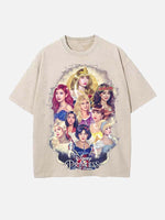 TWICE Print Round Neck T-shirt