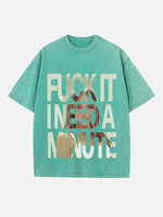 Tate McRae Print Round Neck T-shirt