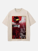 Rihanna Print Round Neck T-shirt