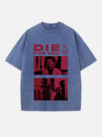 The Weeknd Print Round Neck T-shirt