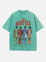 The Beatles Print Round Neck T-shirt