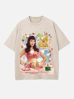 Katy Perry Print Round Neck T-shirt