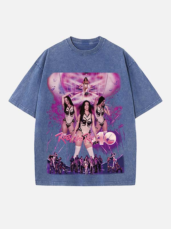 Katy Perry Print Round Neck T-shirt