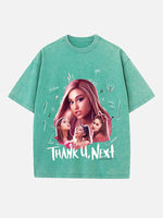 Ariana Grande Print Round Neck T-shirt