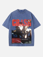 Charli xcx Print Round Neck T-shirt