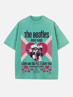 The Beatles Print Round Neck T-shirt